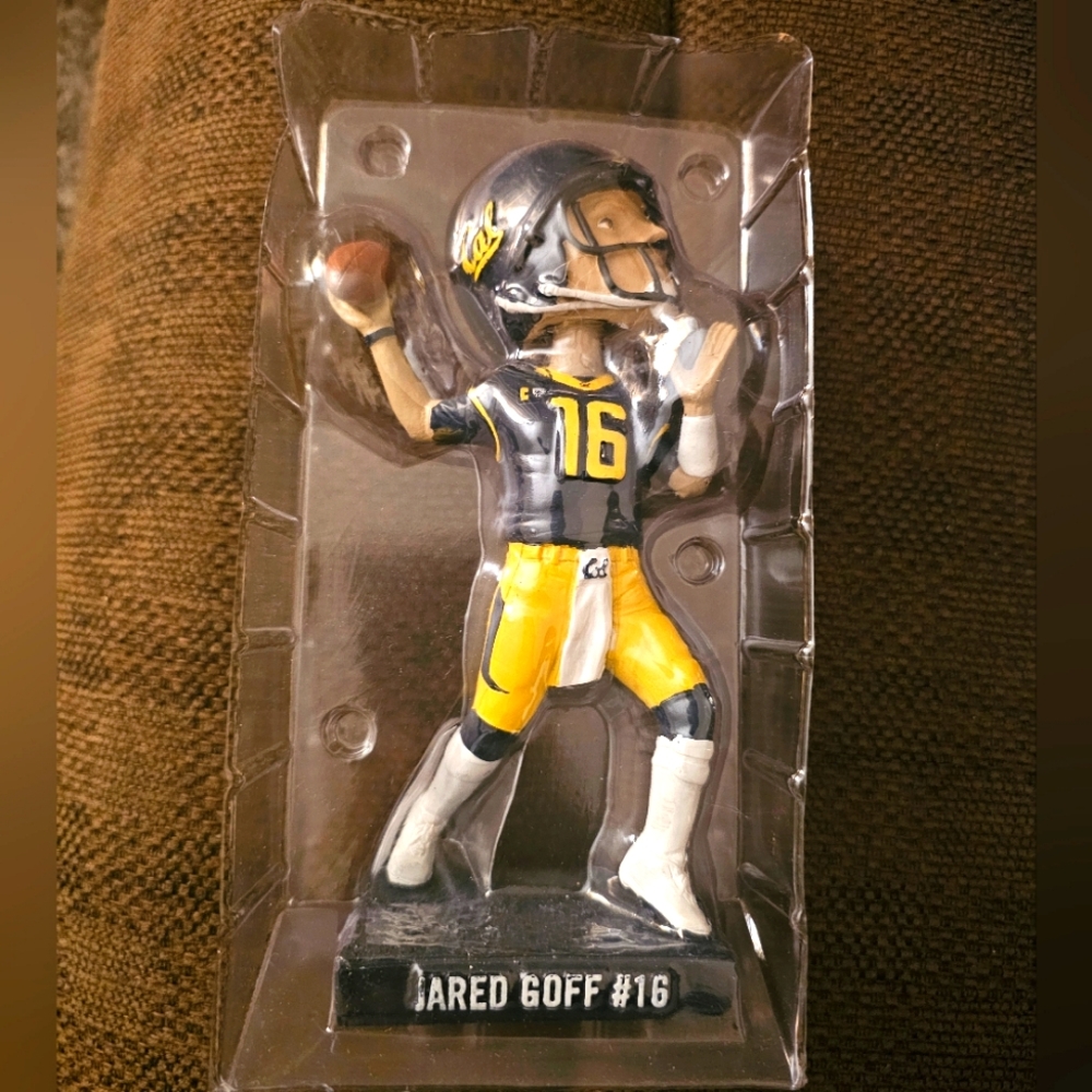 Jared Goff #16 Football Figurine